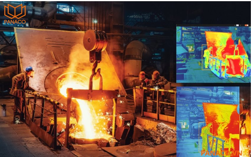 HF-VH 221 phát hiện thông minh với công nghệ AI nhiệt độ