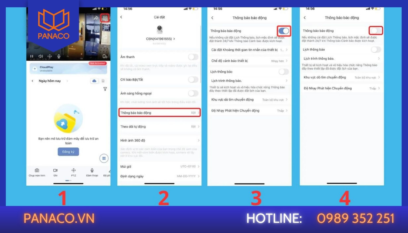 Hướng Dẫn Trên Ứng Dụng EZVIZ