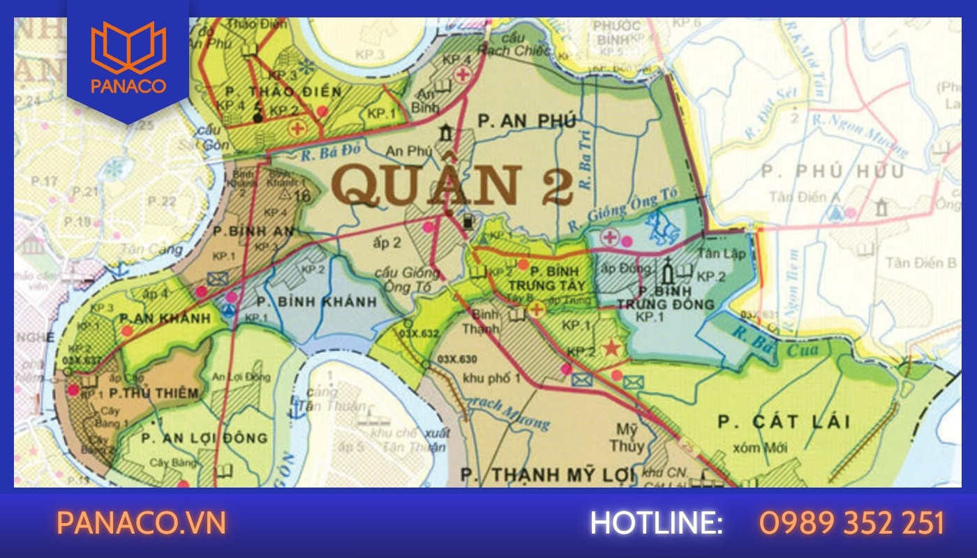 Khu vực phục vụ tại Quận 2