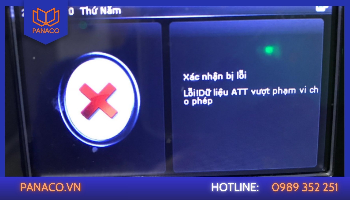 Lỗi bộ nhớ thiết bị