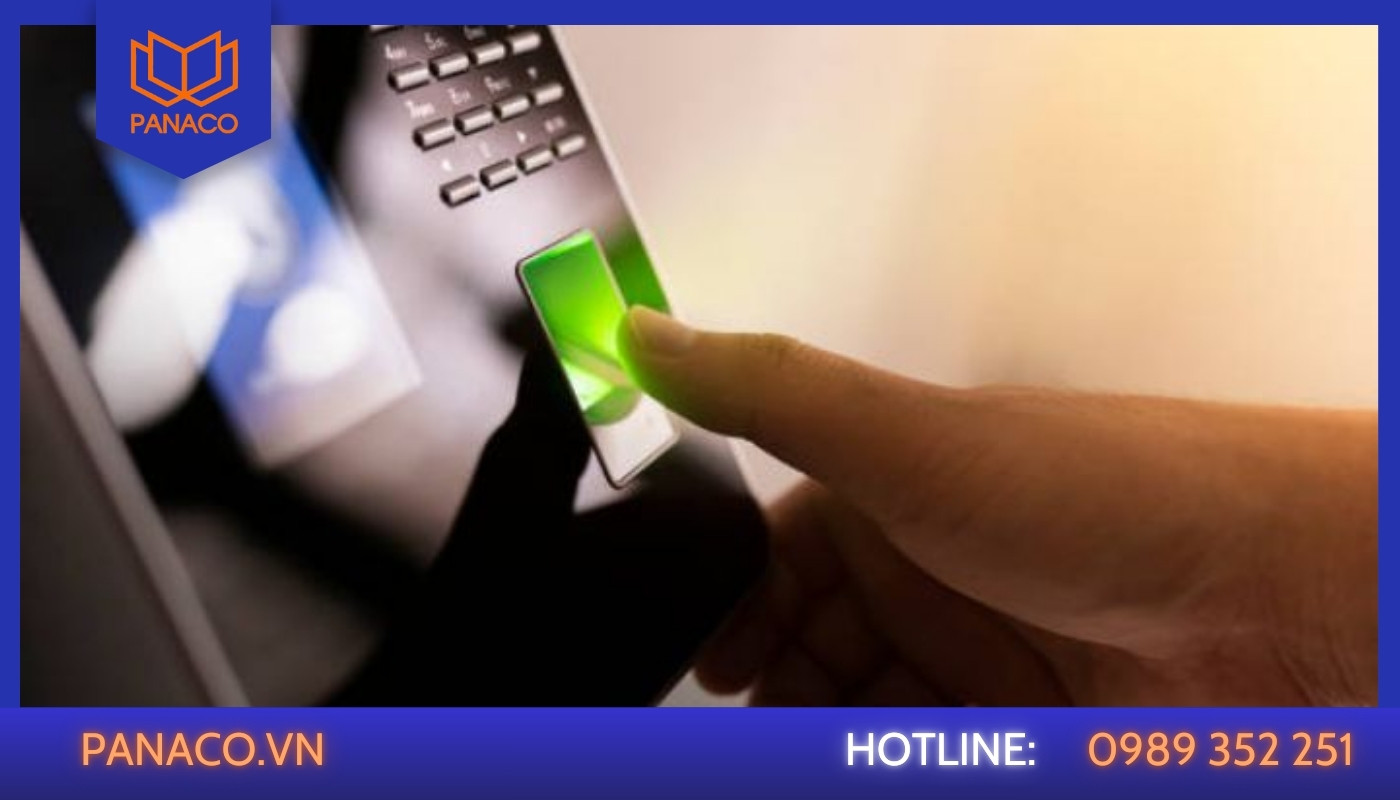 Máy chấm công bị lỗi cảm biến vân tay