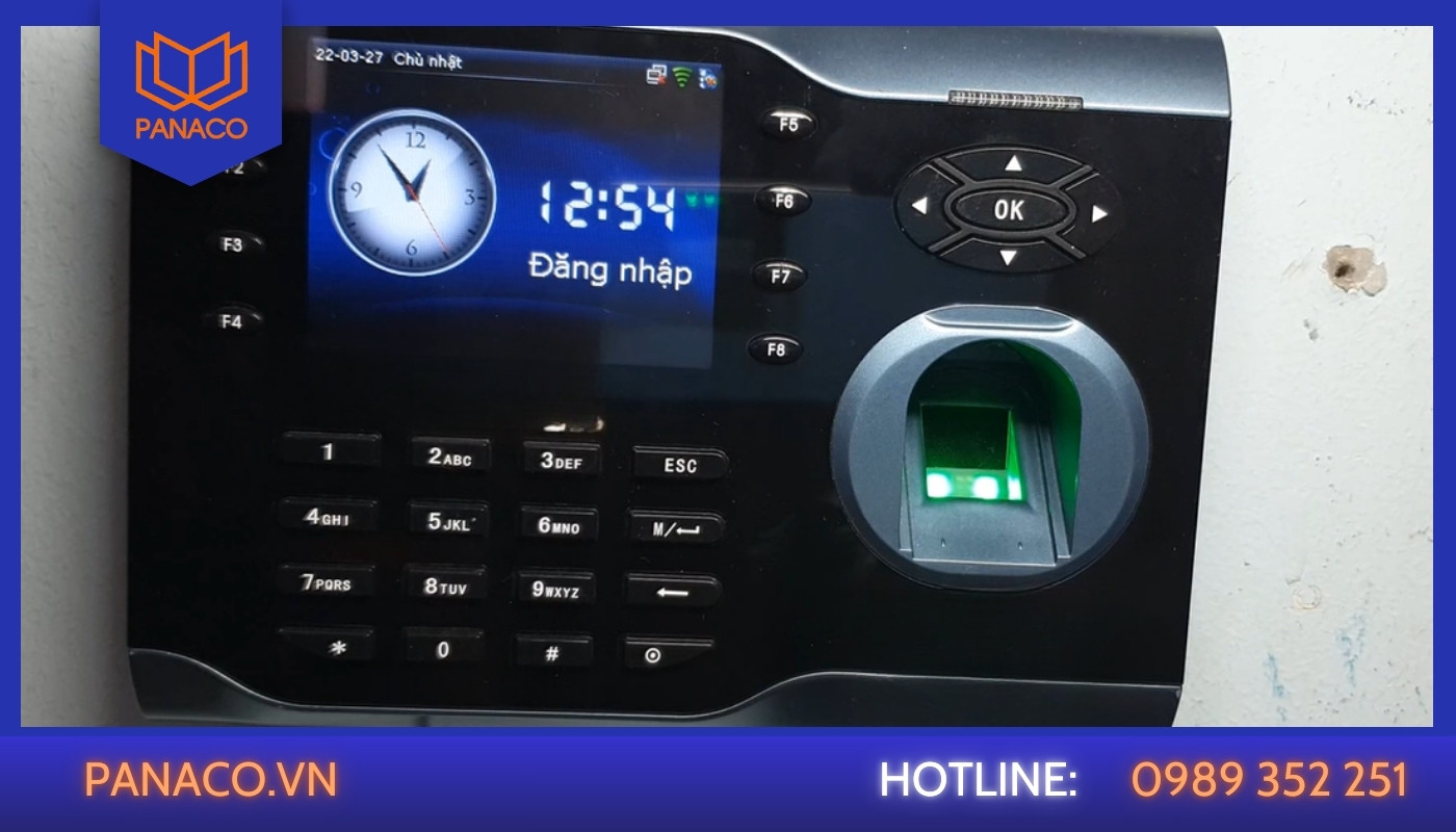 Máy chấm công bị sai giờ liên tục