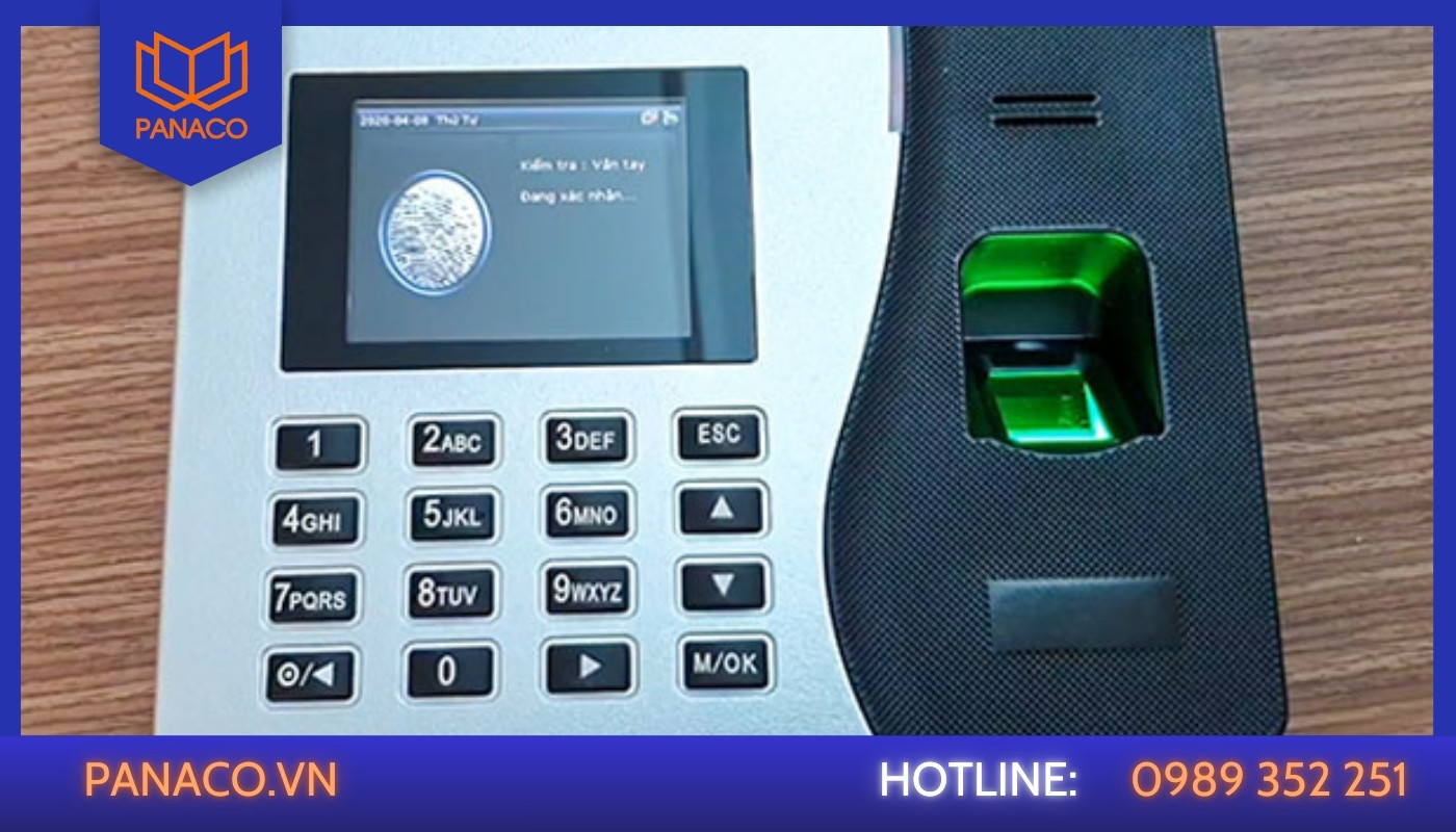 Máy chấm công không nhận vân tayMáy chấm công không nhận vân tay