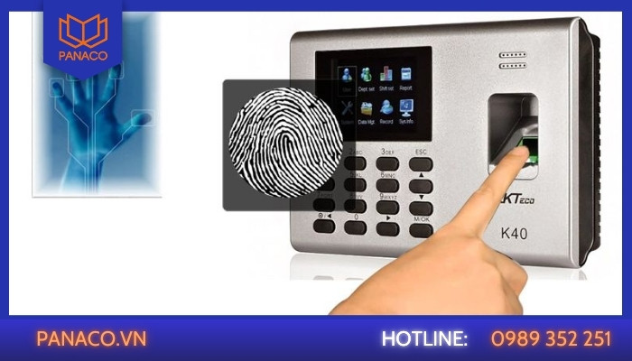 Máy chấm công không nhận vân tay