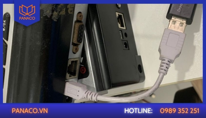 Máy chấm công mất kết nối với máy tính