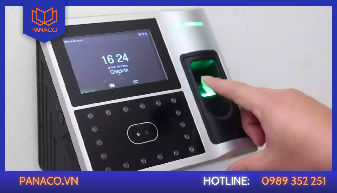 Máy chấm công nhận diện chậm