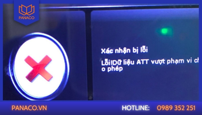 Máy không kết nối phần mềm