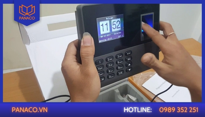 Máy không nhận vân tay _ nhận chậm