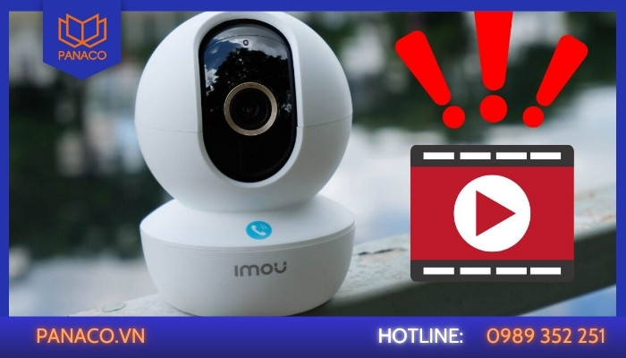 Một số lỗi thường gặp khi chỉnh giờ camera Imou