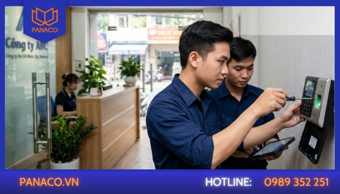 Panaco – Đơn vị sửa máy chấm công quận 5 uy tín giá tốt
