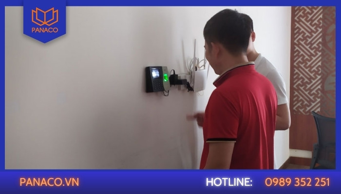 Quy trình sửa máy chấm công tại quận 6 của Panaco