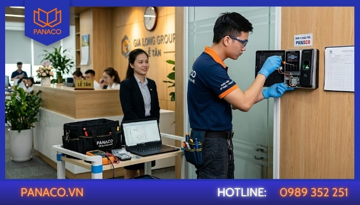 Vì sao nên chọn dịch vụ sửa máy chấm công Hóc Môn của PANACO