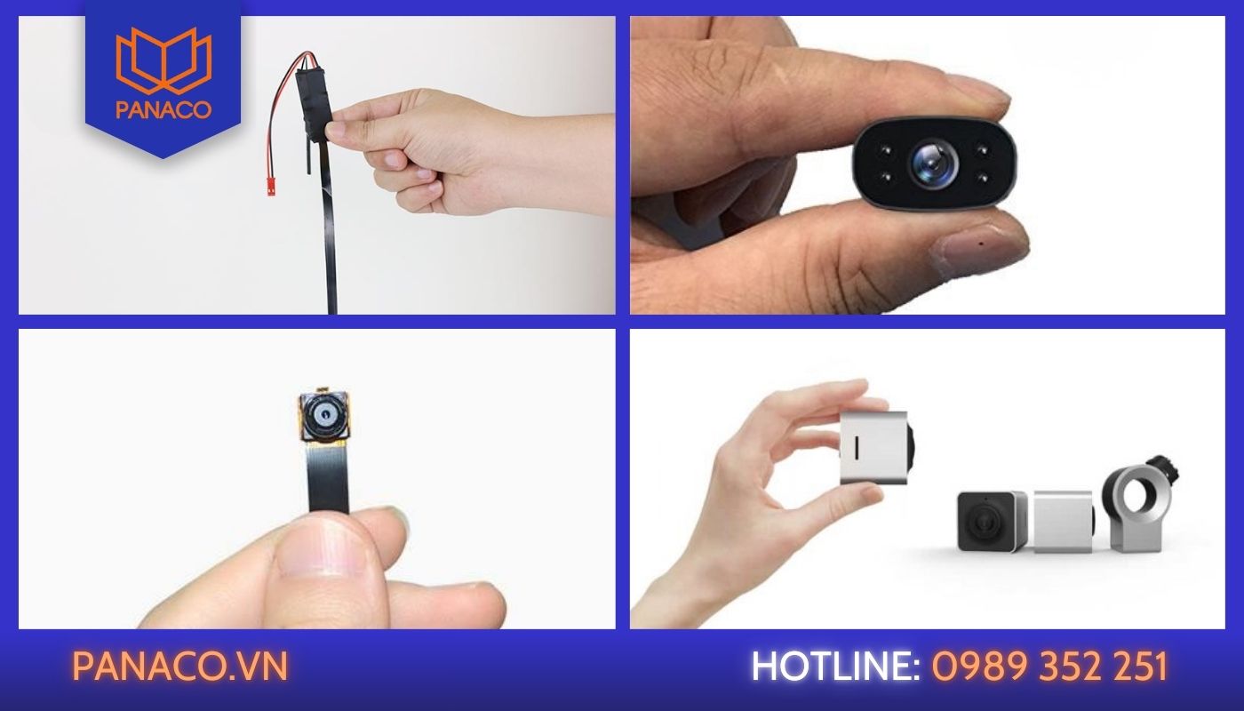 Kích thước của một số mẫu cam mini Kích thước của một số mẫu cam mini