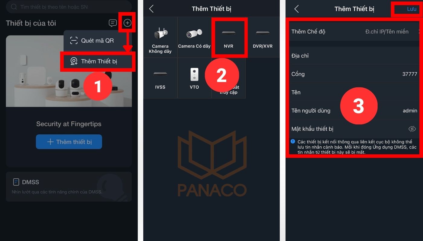 hướng dẫn sử dụng phần mềm DMSS thêm đầu ghi hình camera hướng dẫn sử dụng phần mềm DMSS thêm đầu ghi hình camera