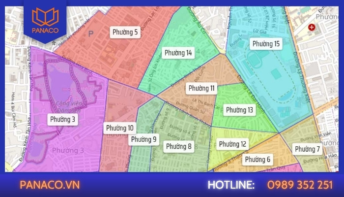 Các tuyến đường quận 11 Panaco nhận sửa chữa khóa vân tay