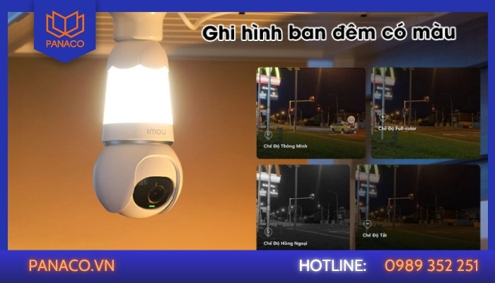 Camera Công nghệ Full Color _ Night Color