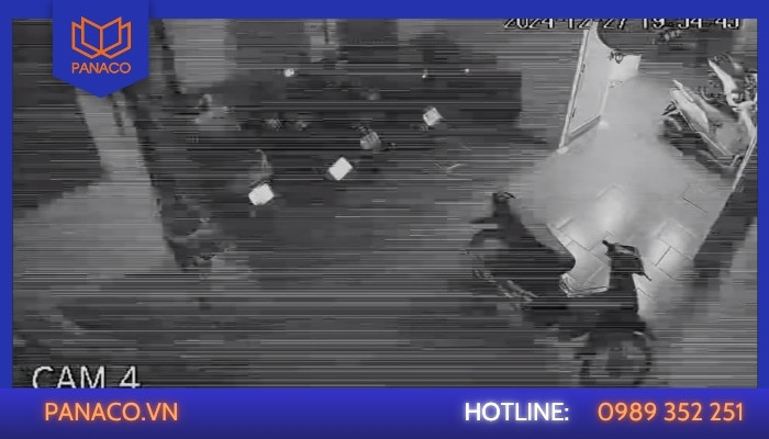 Camera bị nhiễu sọc ngang, sọc dọc