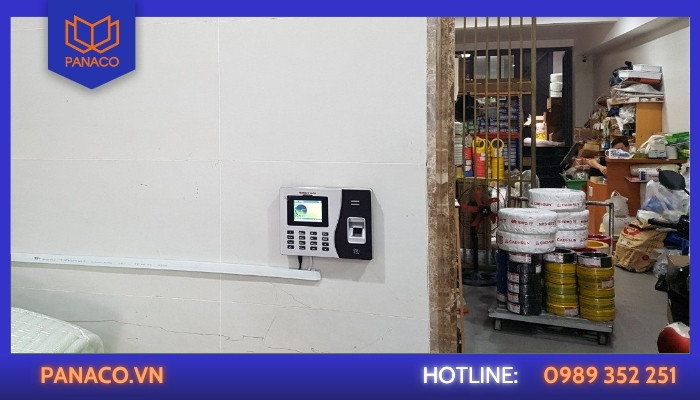 Công trình Panaco lắp máy chấm công tại Công ty TNHH Thiện Phúc Đồng Nai – KCN Tam Phước