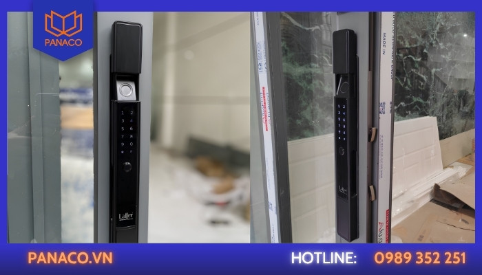 Công trình lắp khóa vân tay cho nhà phố tại đường Lê Thị Ngay, xã Vĩnh Lộc A