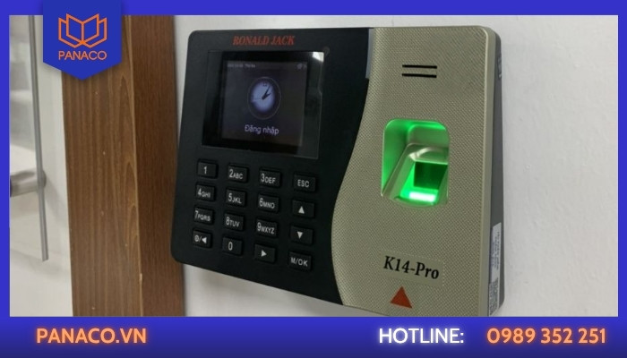 Công trình lắp máy chấm công tại Ngân hàng VPBank – Cần Giờ