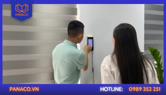 Công trình lắp máy chấm công thực tế tại Khu dân cư Đông Hưng Residences, Dĩ An, Bình Dương
