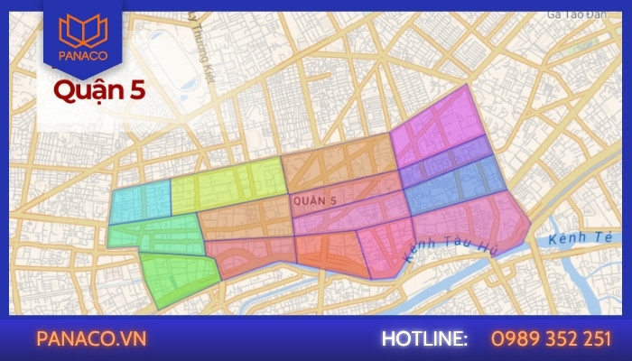 Danh sách các tuyến đường PANACO nhận sửa chữa khóa cửa điện tử quận 5
