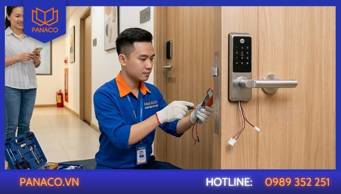 Dịch vụ sửa khóa vân tay Bình Chánh của Panaco có gì nổi bật