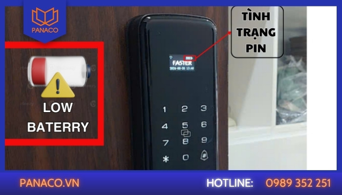 Khóa hết pin hoặc không lên nguồn