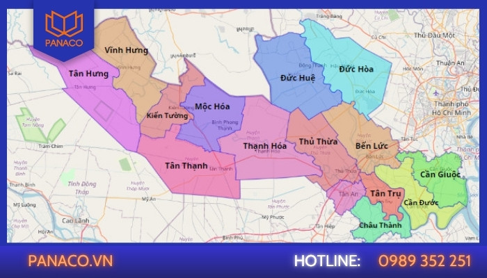 Khu vực Panaco hỗ trợ sửa khóa tại Long An