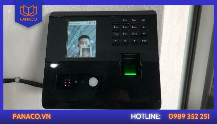 Lắp máy chấm công tại Công ty TNHH HONG LIU – Đức Hòa, Long An