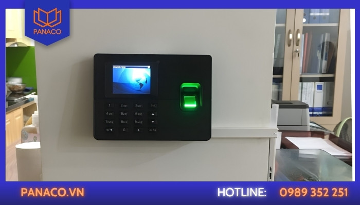 Lắp máy chấm công tại Công ty TNHH Hoàng Hà Phúc – Đức Hòa, Long An