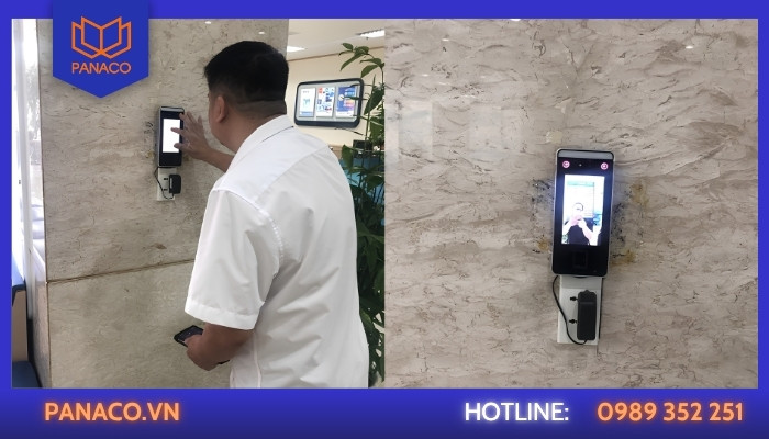 Lắp máy chấm công thực tế tại Văn phòng & Showroom JMA (VN) – Dĩ An, Bình Dương