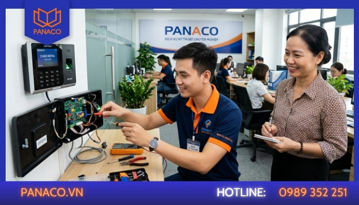 Lý do nên chọn Panaco sửa máy chấm công tại Dĩ An Bình Dương