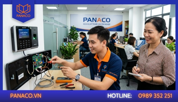Lý do nên chọn dịch vụ lắp đặt máy chấm công của Panaco là gì