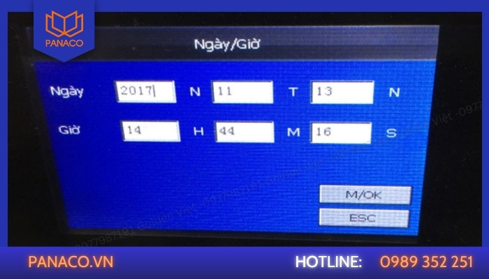 Máy bị sai lệch giờ giấc hệ thống