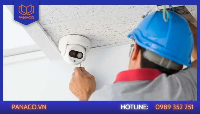 Quy trình lắp đặt camera Vũng Tàu của Panaco