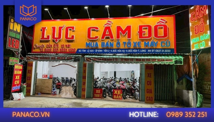 Thi công hệ thống camera cho Hộ kinh doanh Cầm đồ và Mua bán xe Lực