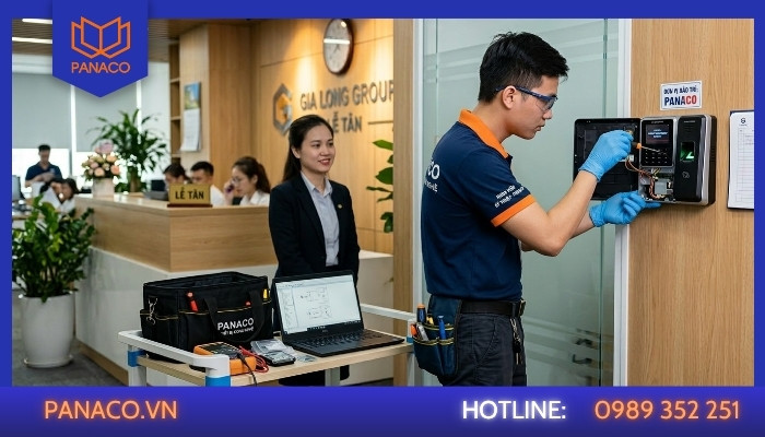 Ưu điểm khi sửa máy chấm công Bến Lức tại Panaco