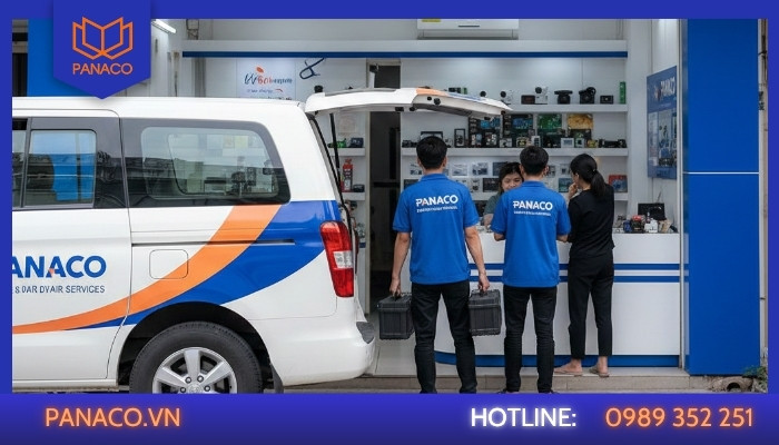 Vì sao nên chọn dịch vụ lắp máy chấm công Bến Lức tại Panaco