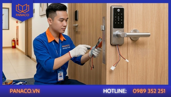 Vì sao nên chọn dịch vụ sửa khóa vân tay Vũng Tàu của Panaco