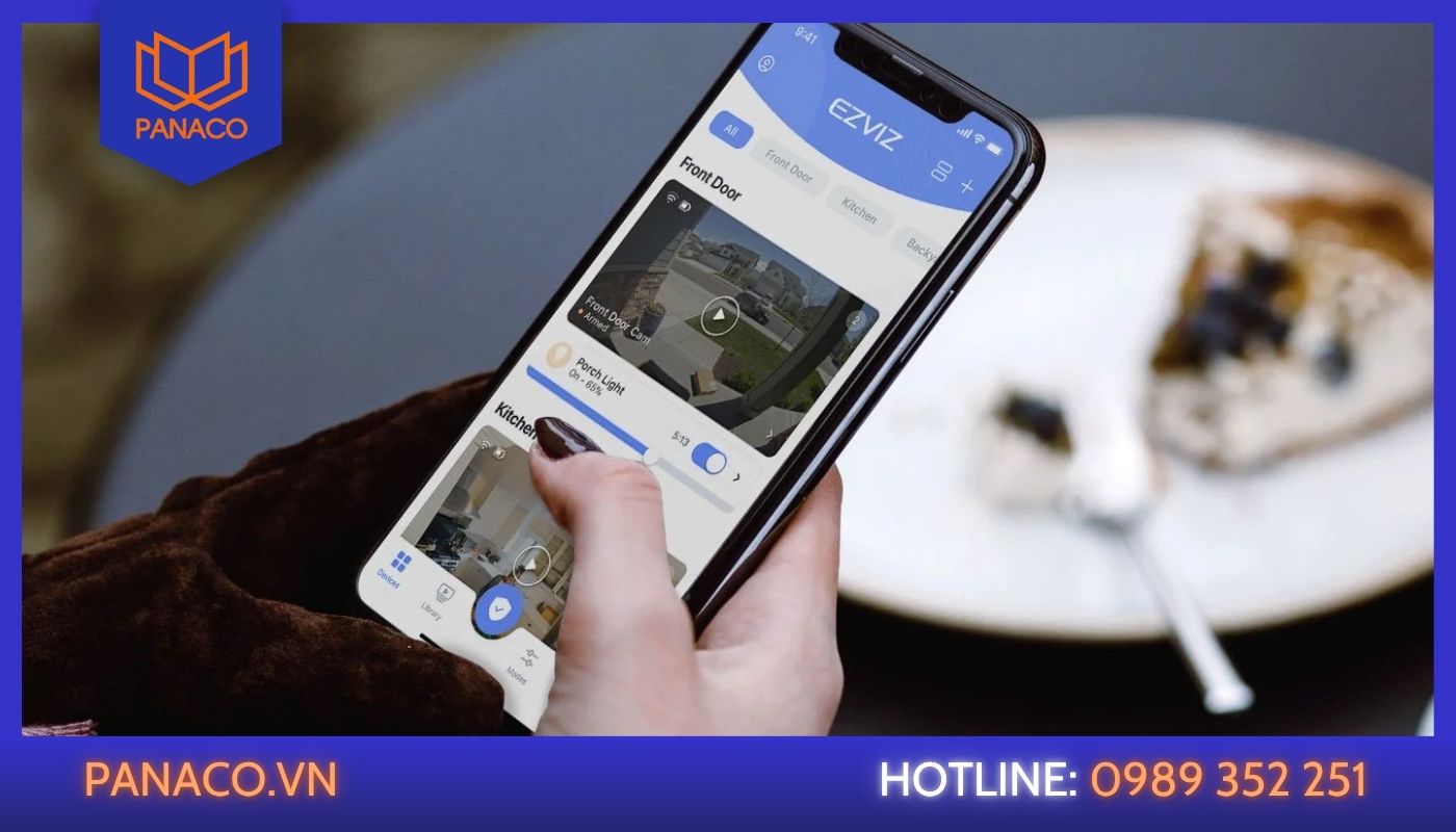 Khả năng kết nối đa nền tảng của camera giám sát Ezviz