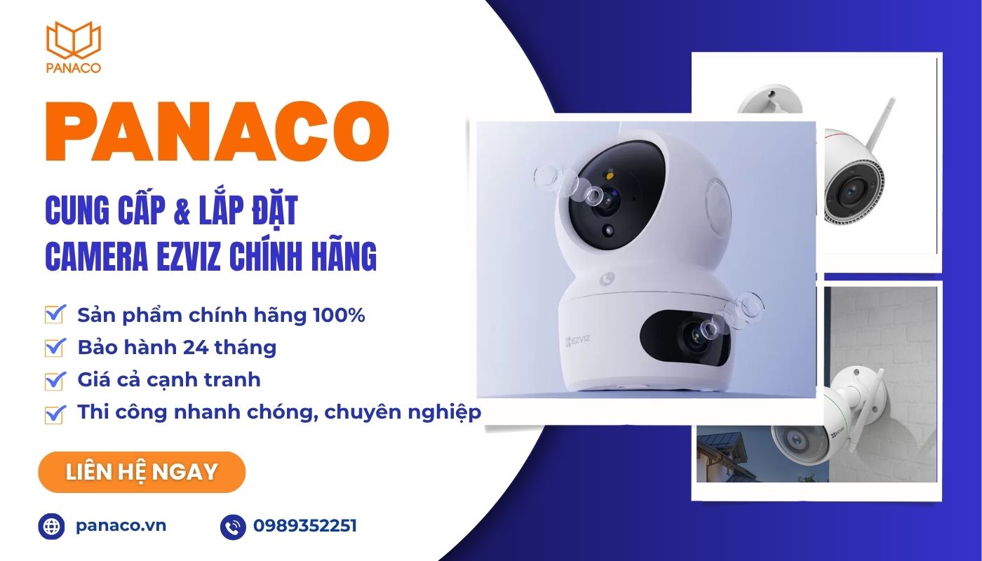 PANACO – nhà phân phối camera Ezviz chính hãng