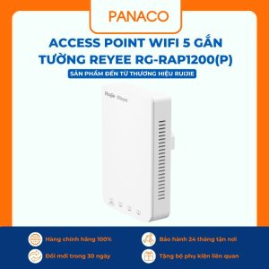 Access point WiFi 5 gắn tường Reyee RG-RAP1200(P)