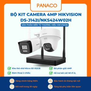 Bộ Kit camera 4MP HIKVISION DS-J142I/NKS424W02H