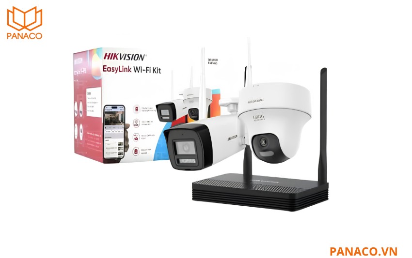 Bộ Kit camera 4MP Hikvision DS-J142I/NKS424W02H