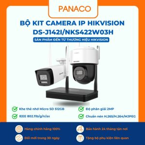Bộ Kit camera IP HIKVISION DS-J142I/NKS422W03H