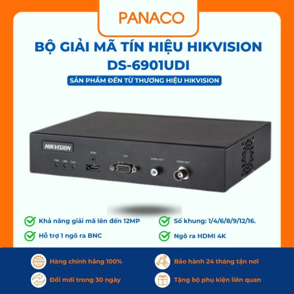 Bộ giải mã tín hiệu HIKVISION DS-6901UDI