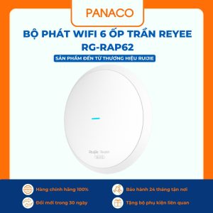 Bộ phát Wifi 6 ốp trần Reyee RG-RAP62