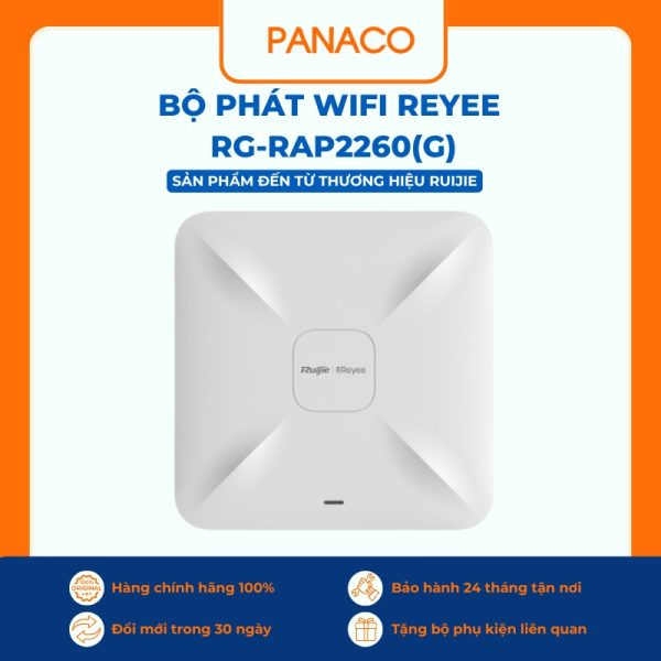 Bộ phát Wifi Reyee RG-RAP2260(G)