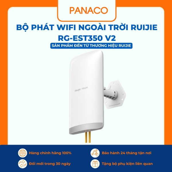 Bộ phát Wifi ngoài trời RUIJIE RG-EST350 V2